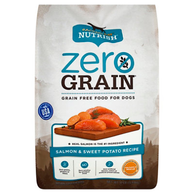 Rachael Ray Nutrish Zero Grain Food for Dogs Salmon Sweet Potato