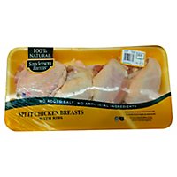 Sanderson Farms Chicken Breast Split Jumbo - 4.50 LB - Image 1