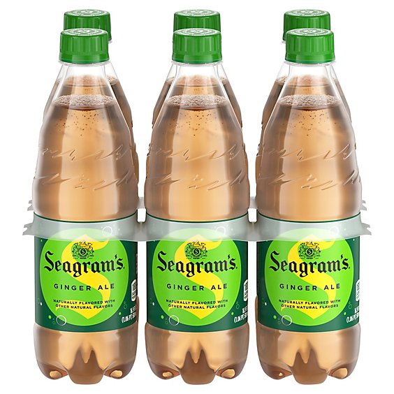 Seagrams Ginger Ale - 6-16.9 Fl. Oz.