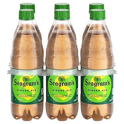 Seagrams Ginger Ale - 6-16.9 Fl. Oz. - Image 1
