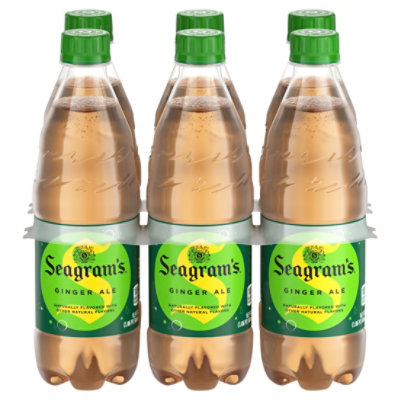 Seagrams Ginger Ale - 6-16.9 Fl. Oz. - Image 1