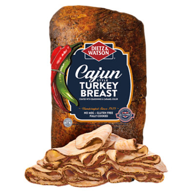 Dietz & Watson Turkey Breast Cajun Style - Image 1