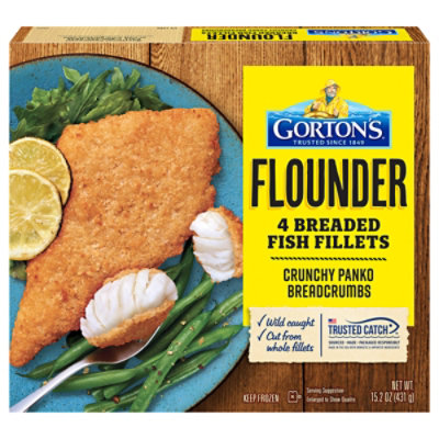 Gortons Flounder Fillet Premium - 15.2 Oz - Image 3