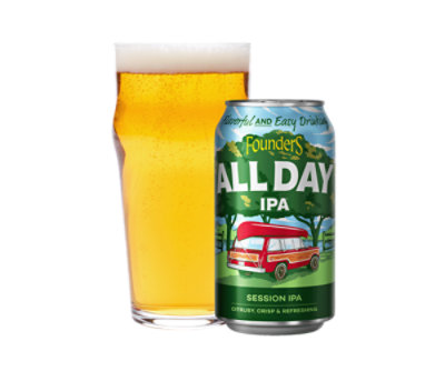 Founders Brewing Co. Year-Round Beer All Day IPA Can - 15-12 Fl. Oz. - Image 4