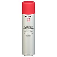 RUSK Designer Collection W8less Plus Hairspray Shaping and Control Extra Strong Hold - 10 Oz - Image 2
