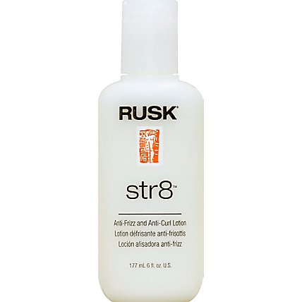 RUSK Designer Collection Str8 Lotion Anti-Frizz & Anti-Curl - 6 Fl. Oz. - Image 2