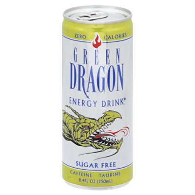Green Dragon Energy Drink Sugar Free - 8.4 Fl. Oz.