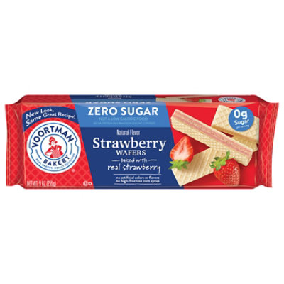 Voortman Bakery Sugar Free Strawberry Wafers - 9 Oz - Image 2