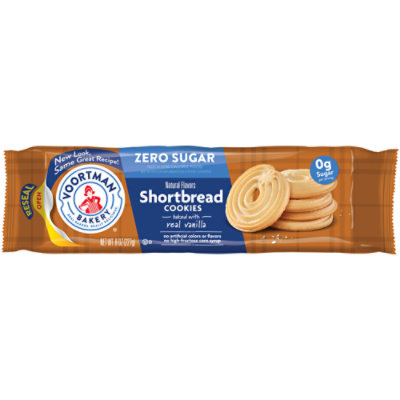 Voortman Bakery Sugar Free Shortbread Cookies - 8 Oz