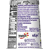 Yoplait Whips! Yogurt Mousse Low Fat Orange Creme Flavored - 4 Oz - Image 6