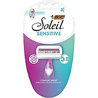 BIC Soleil Shavers Glow Womens Disposable - 3 Count - Image 2
