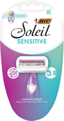 BIC Soleil Shavers Glow Womens Disposable - 3 Count - Image 2