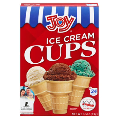 Joy Ice Cream Cups 24 Count - 3.5 Oz - Image 3