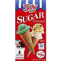 Joy Sugar Cones 12 Count - 5 Oz - Image 2