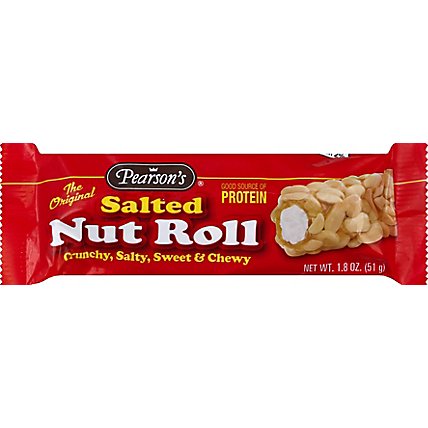 Pearsons Nut Roll Salted Wrapper - 1.8 Oz - Image 2