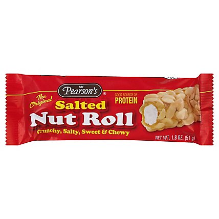 Pearsons Nut Roll Salted Wrapper - 1.8 Oz - Image 1
