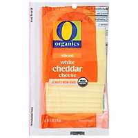 O Organics Organic Cheese Sliced White Cheddar - 6 Oz - Image 2