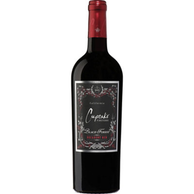 Cupcake Vineyards Black Forest Red Wine - 750 Ml - Image 1