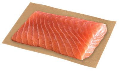 Seafood Counter Fish Salmon Atlantic Portion 5 Ounce