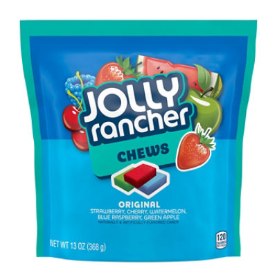 Jolly Rancher Chews Assorted Fruit Flavored Candy Bag - 13 Oz