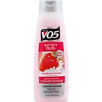 Alberto VO5 Conditioner Moisturizing Moisture Milks Strawberries & Cream - 12.5 Fl. Oz. - Image 2