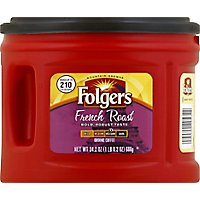 Folgers Coffee Ground Medium-Dark Roast French Roast - 24.2 Oz - Image 2