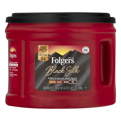 Folgers Coffee Ground Dark Roast Black Silk - 24.2 Oz - Image 6