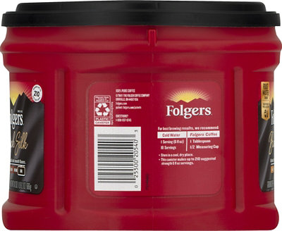 Folgers Coffee Ground Dark Roast Black Silk - 24.2 Oz - Image 3