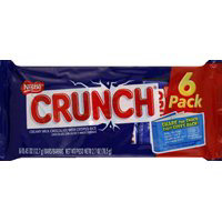 Nestle Crunch Bars 6 Pack - 2.7 Oz