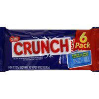 Nestle Crunch Bars 6 Pack - - Online Groceries | Albertsons