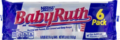 Baby Ruth Candy Bar 6 Pack - 3.9 Oz - safeway