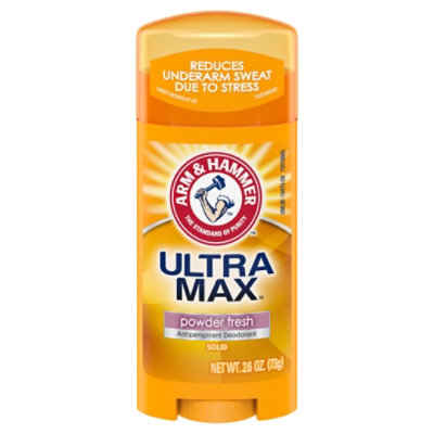 ARM & HAMMER UltraMax Powder Fresh Solid Oval Deodorant - 6-2.6 Oz - Image 2