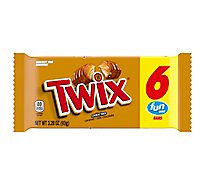 Twix Caramel Chocolate Cookie Bar Fun Size - 6-3.28 Oz