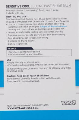 NIVEA MEN Sensitive Balm Shave Cooling Post - 3.3 Fl. Oz. - Image 5