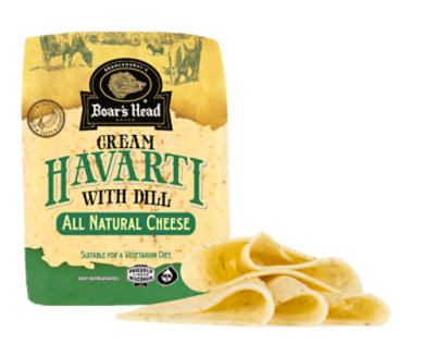 Boar's Head Havarti Dill Cheese - Image 1