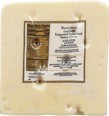 Boar's Head Swiss Imported Gold Cheese - Image 6