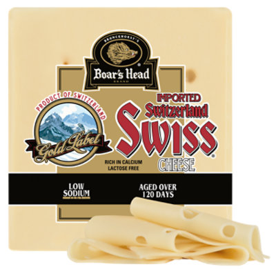 Boar's Head Swiss Imported Gold Cheese - Image 1