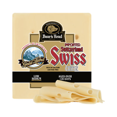 Boar's Head Cheese Swiss Imported Gold - 0.50 Lb