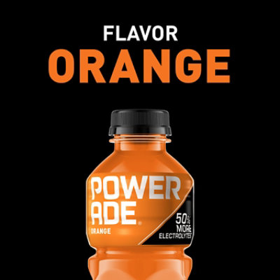 POWERADE Sports Drink Electrolyte Enhanced Orange - 8-20 Fl. Oz. - Image 2