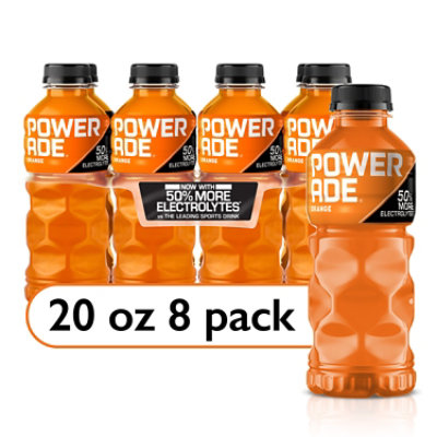 POWERADE Sports Drink Electrolyte Enhanced Orange - 8-20 Fl. Oz.