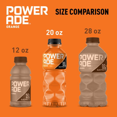 POWERADE Sports Drink Electrolyte Enhanced Orange - 8-20 Fl. Oz.