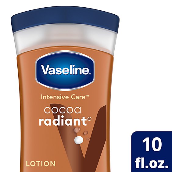 Vaseline Intensive Care Hand And Body Lotion Cocoa Radiant - 10 Oz