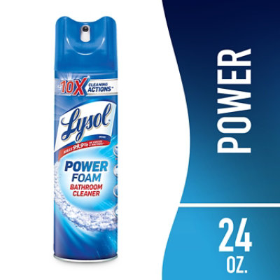 Lysol Power Foam Bathroom Cleaner - 24 Oz - Image 1