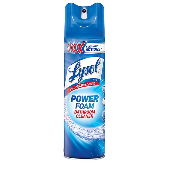 Lysol Power Foam Bathroom Cleaner - 24 Oz