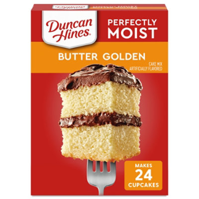 Duncan Hines Perfectly Moist Butter Golden Cake Mix - 15.25 Oz - Image 1