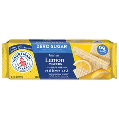 Voortman Bakery Sugar Free Lemon Wafers - 9 Oz - Image 2