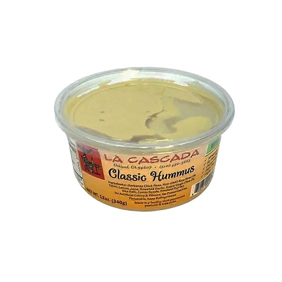 La Cascada Classic Hummus - 12 Oz
