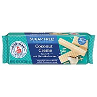 Voortman Bakery Wafers Sugar Free Coconut Creme - 9 Oz - Image 1