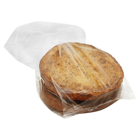 Bakery Bread Round Sourdough Garlic - 2 Count