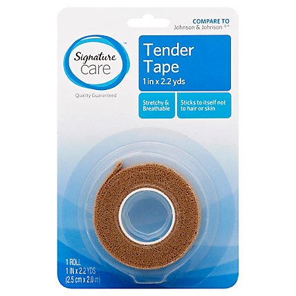 Signature Care Tender Tape 1in x 2.2yds - Each - Image 1